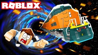 RIDE A TRAIN THROUGH A BLACK HOLE IN ROBLOX