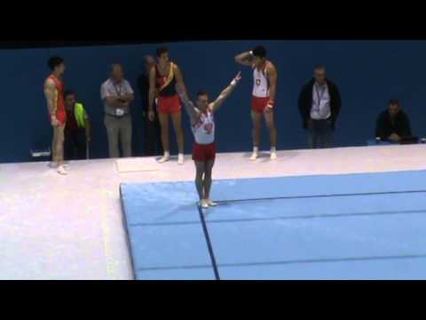Denis Ablyazin (RUS) - 2013 Worlds FX Podium training
