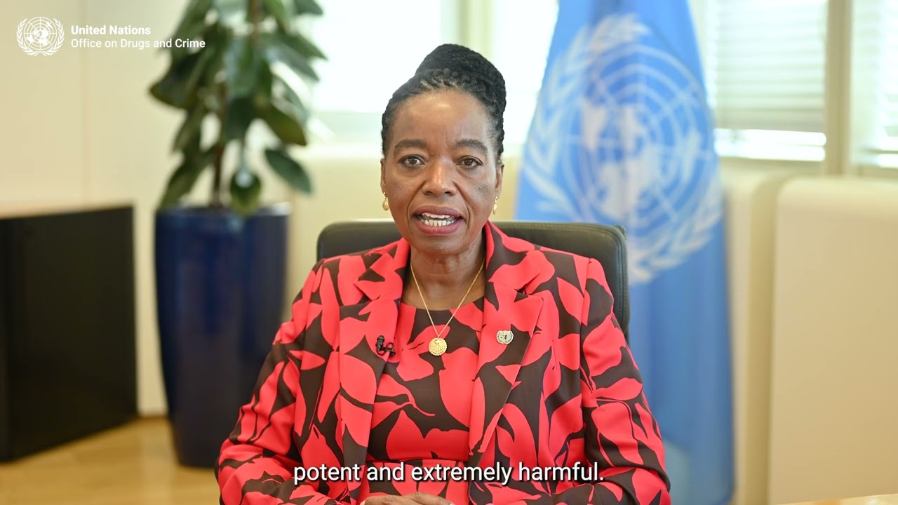 Video message of UNODC Executive Director Monica Juma on World Drug Day, 26 June 2026.