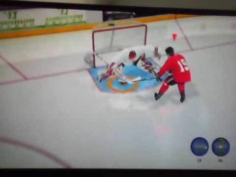 EA NHL Koolfumble between legs goalie dangle