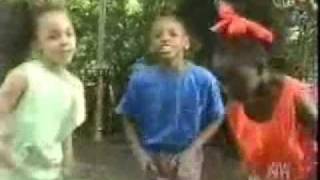 Sesame Street - Three Girls clap a song about Vegetables