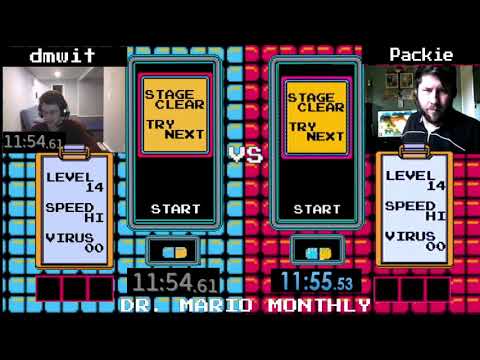 DrMC Speed Monthly November 2020 - Packie vs. dmwit - Semifinals