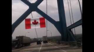 RV travels Canada (P2)- Ambassador bridge/customs