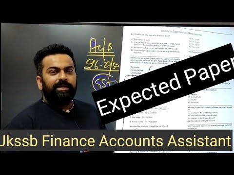 JKSSB Finance Accounts Assistant | Expected Paper | Subject wise@Career Success