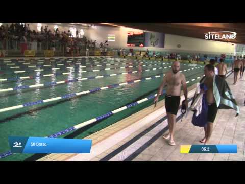 Serie 7 dei 50 Dorso  Assoluti Maschi Master - Campionati Regionali Master 2015 VENETO e FRIULI VG