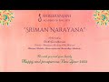 Sriman Narayana Happy New Year 2022