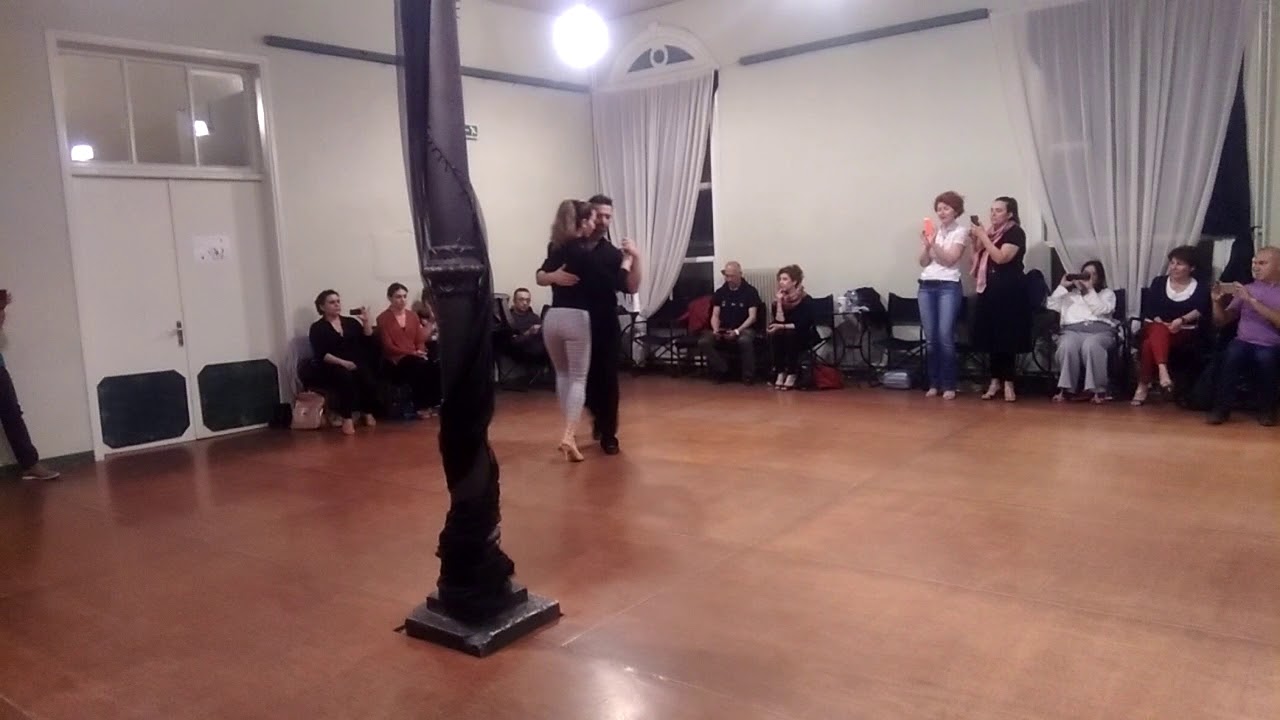 Dionisis Theodoropoulos& Chloe Theodoropoulou, Workshops by TangoAires@FEX, Xanthi, Greece, Milonga
