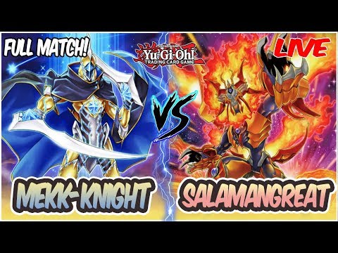 YuGiOh! Live Duel: Salamangreat vs Mekk-Knight Chaos Control! |INSANE MATCH!|