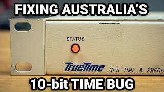 I modded a 30-year-old GPS Time Server (Telstra should've)
