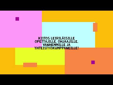 Lasten yliopiston kesäleirit 2021