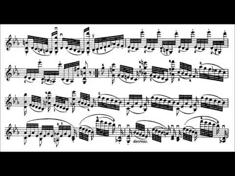 Niccolò Paganini - Caprice for Solo Violin, Op. 1 No. 23 (Sheet Music)