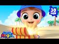 Baby John S 4 Step Treasure Hunt ️ Little Angel Nursery Rhymes Kid Songs