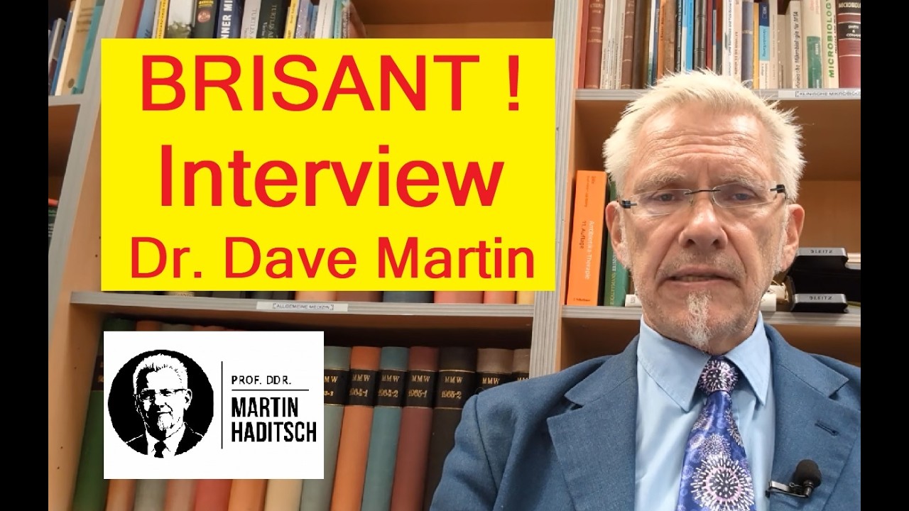 Brisant ! Interview mit Dr. Dave Martin in der Jimmy Dore Show