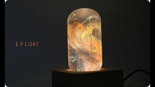 E.P. Eco-Friendly LED Light Bulb + Metal Base (Nebula)