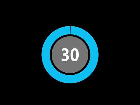 مؤقت 30 ثانية نصف دقيقة ️ 30 seconds timer