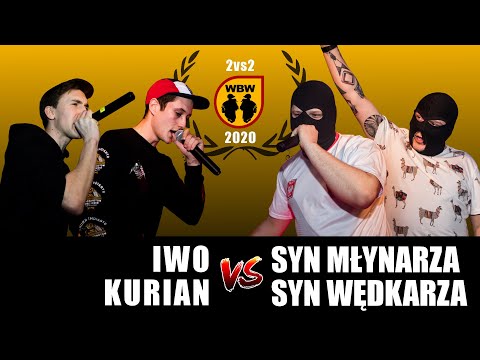 Kurian/Iwo 🆚 Syn Młynarza/Syn Wędkarza 🎤 WBW 2020 2vs2 (freestyle rap battle)