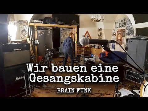 Wir bauen eine Gesangskabine// Album Vlog #4
