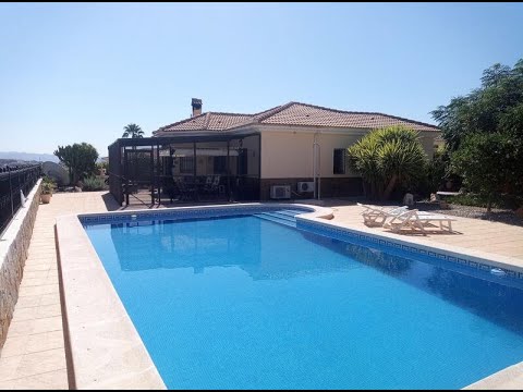 UNDER OFFER - Villa Belle 249,950 Euros - Great Views- 10 x 5 Private Pool-Arboleas
