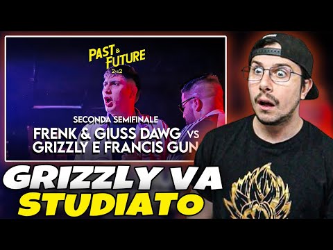 Reaction a GRIZZLY & FRANCIS GUN vs FRENK & GIUSS DAWG - SEC SEMIFINALE - END OF DAYS: PAST & FUTURE
