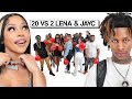 20 WOMEN VS 2 INFLUENCERS JAYC LENA DAVIS