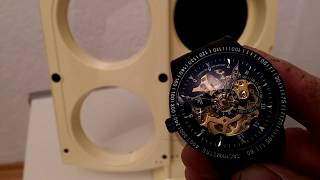 Klarstein St.Gallen-Deux Uhrenbeweger Uhrenkasten mit LED-Beleuchtung