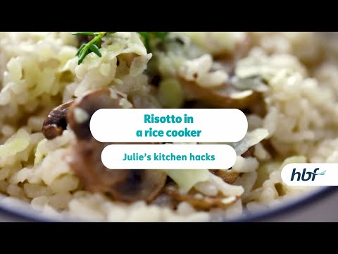 Kitchen Hacks with Julie Meek - Risotto in a Rice Cooker
