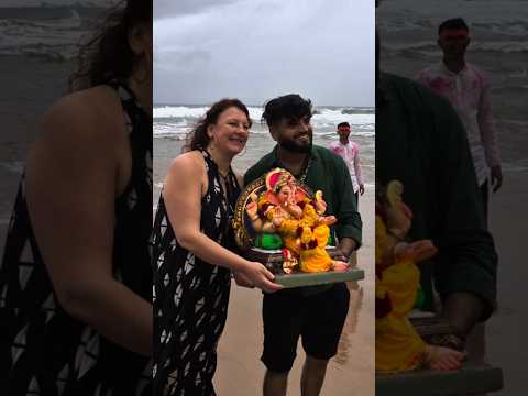 EK DEEWANE KI DEEWANIYAT | Ganesh Visarjan Goa Beach |Goa Beach Gampati Visarjan#goafestival#ganpati