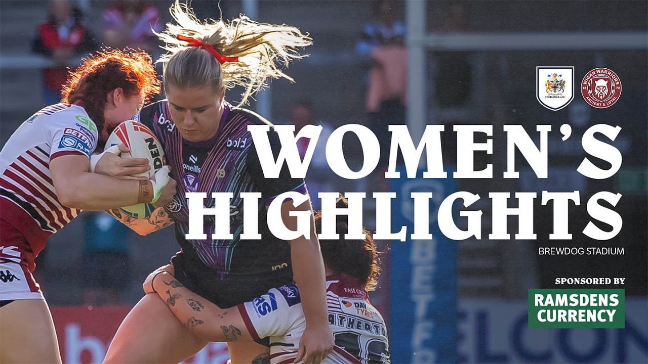 Women's Highlights: Saints vs Wigan - Wsl Super Four Rd1