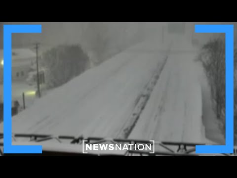 Dangerous lake-effect snowstorm blankets Buffalo, western NY | Rush Hour