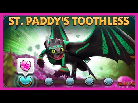🐉 Unlocking St. Paddy's Toothless Dragon! 🍀 | Dragon Titan Uprising | Sure Noob
