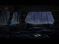 Fall Into A Deep Sleep Listening To Heavy Rain On Window In A Cozy T1 Campervan | Relaxing Van Life