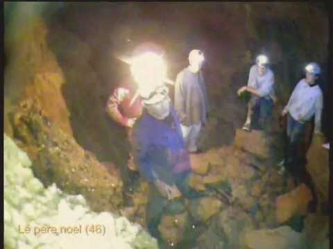 Spélèo lot - le pére noel - Promilhanes - Ruisseau souterrain - Initiation en Spéléologie