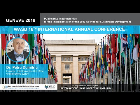 Dr. Petru Dumitriu, Inspector, Joint Inspection Unit of the United Nations system