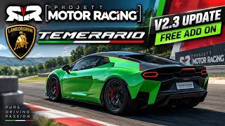 Project Motor Racing V2.3 FREE Update – Lamborghini Temerario First Drive