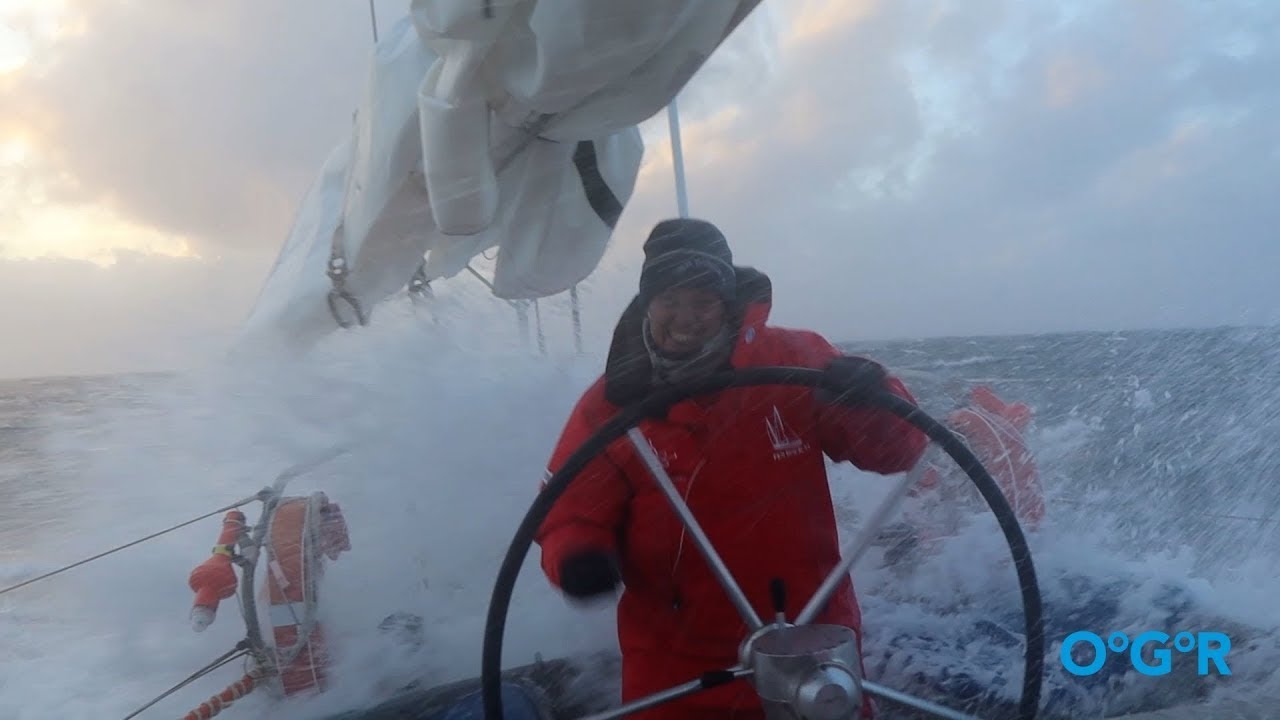 Cape Horn Fury! Pen Duick VI Surfs 28 Knots in 60-Knot Storm – Marie Tabarly’s Grit & Glory OGR2023