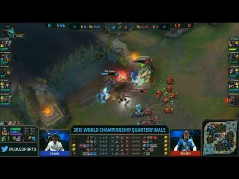 SSG Crown (1 vs 3 ) World Çeyrek Finalleri 2.Gün SSG vs C9