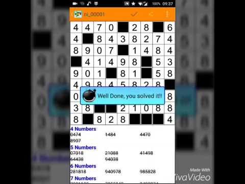 Fill-it ins number puzzles PRO Video