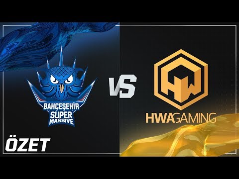 Bahçeşehir SuperMassive ( SUP ) vs HWA GAMING ( HWA ) Maç Özeti | 2018 Yaz Mevsimi 2. Hafta
