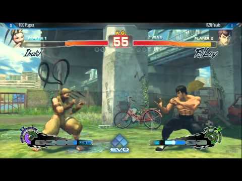 Pugera (Ibuki) vs Fuudo (Fei Long) - Evo 2014 USF4