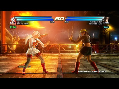 L7 224_7 Kunimitsu y Yoshimitsu vs Michelle Ryona y Feng - Tekken Tag 2 ( Anakin-x24 ) PS3 OffLine