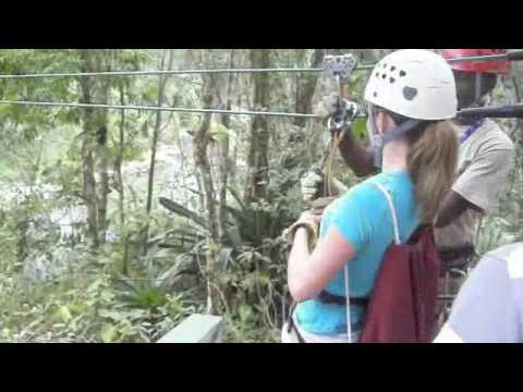 Tirolesa no Chukka Caribbean.. Mais uma surpresa no final