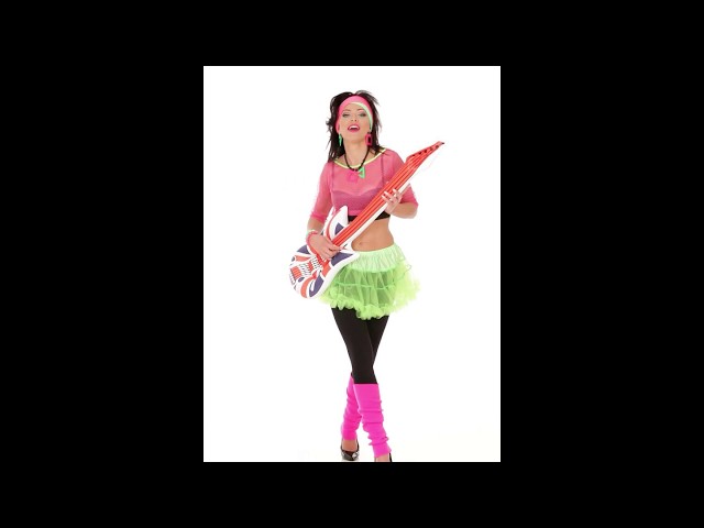 Vídeo relacionado con SHSHbuy Juego de 8 piezas de accesorios de fiesta de neón, collar y pulsera de cuentas de neón, joyería de cuentas retro de los años 80, cuentas múltiples para fiestas temáticas UV, carnaval