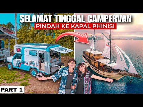 Eps 27 - TINGGALKAN CAMPERVAN!MENCOBA HIDUP DI LAUT 🇮🇩