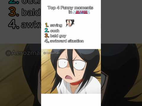 Ranking funny moments in Bleach #bleach #bleachfunnymoments #anime #animefunnymoments #ichigo
