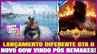 🚨GTA 6 de GRAÇA + ROCKSTAR com ESTRATÉGIA NUNCA VISTA para LANÇAMENTO! / GOD OF WAR 6 no PS5 e Mais!