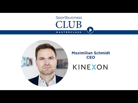 Ausschnitt aus der SBC-Masterclass mit Maximilian Schmidt von Kinexon