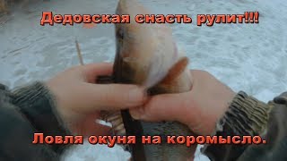 Ловля окуня зимой на живца снасть