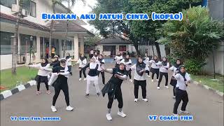 Download lagu Biarkan aku jatuh cinta || Tiktok Viral || Senam Kreasi || Dangdut Koplo ||Koplo Remix #terbaru  mp3