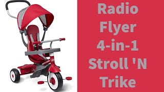 Radio Flyer 4-in-1 Stroll 'N Trike, Setup and Demo