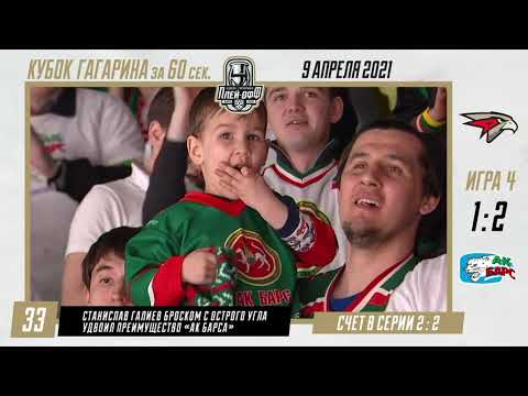 Хоккей Кубок Гагарина за 60 секунд — 09 апреля 2021
